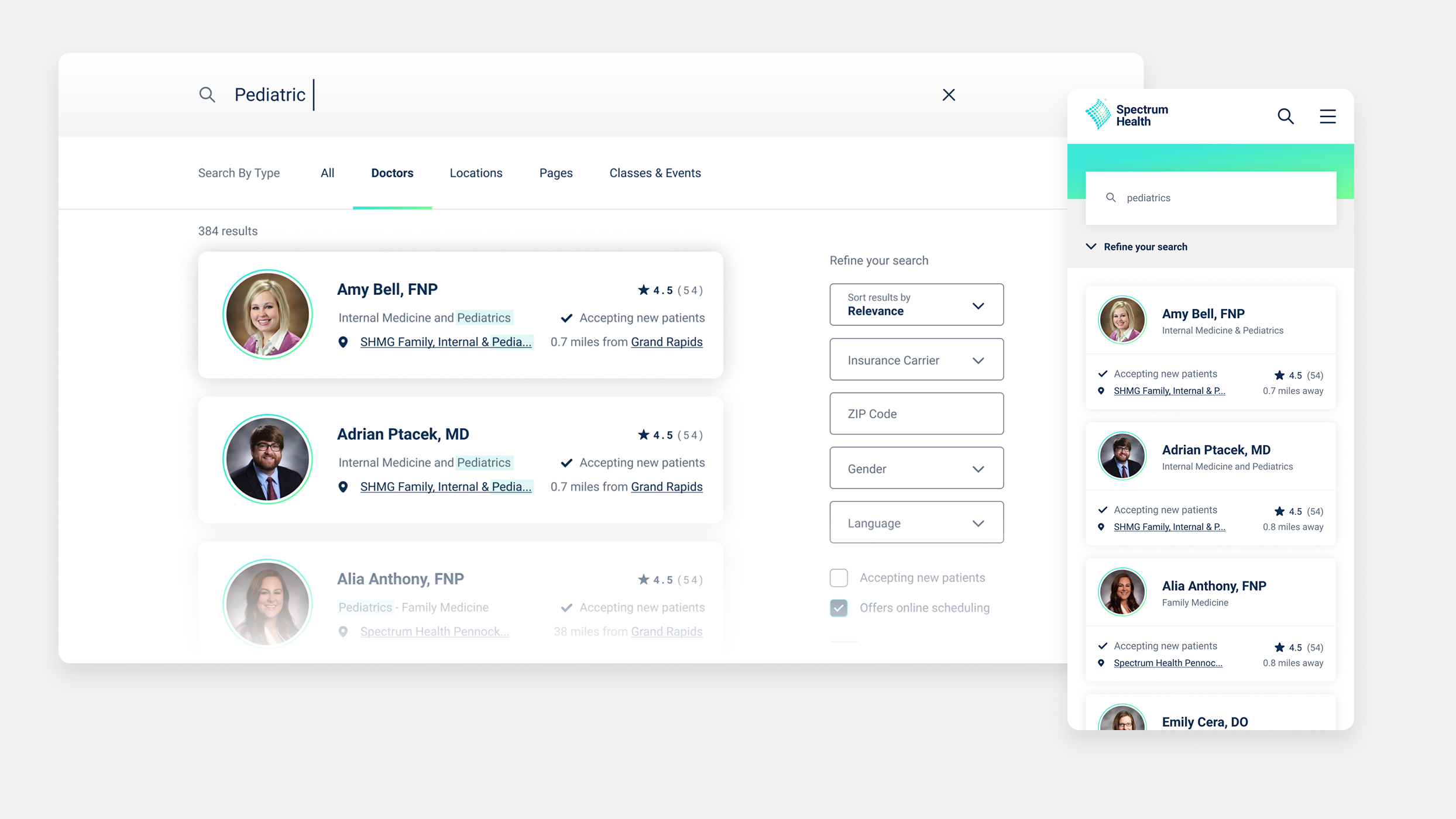 spectrumhealth.org doctor search
