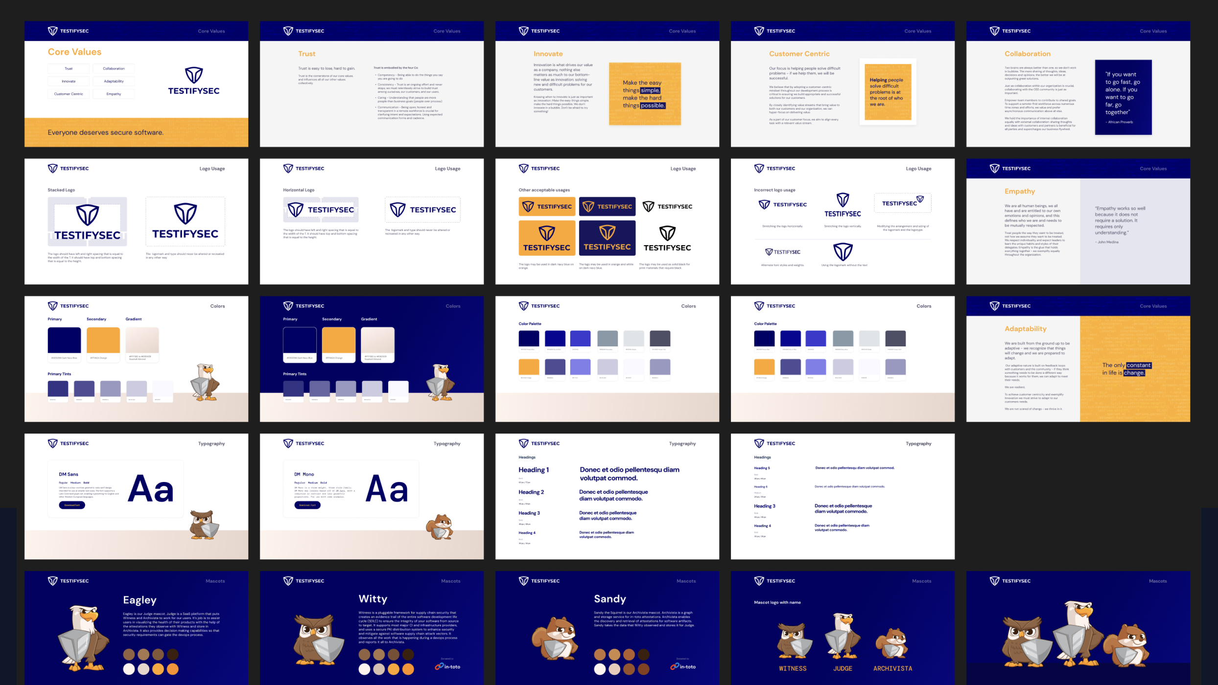 testifysec branding guidelines
